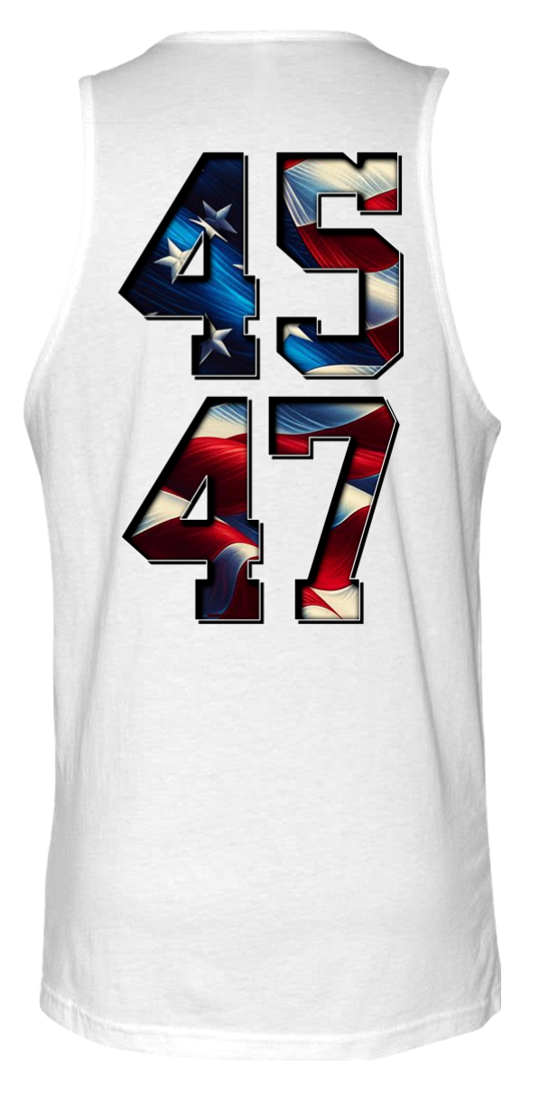 trump 47 tank top