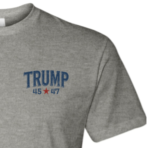 Trump Vintage American Flag T-Shirt