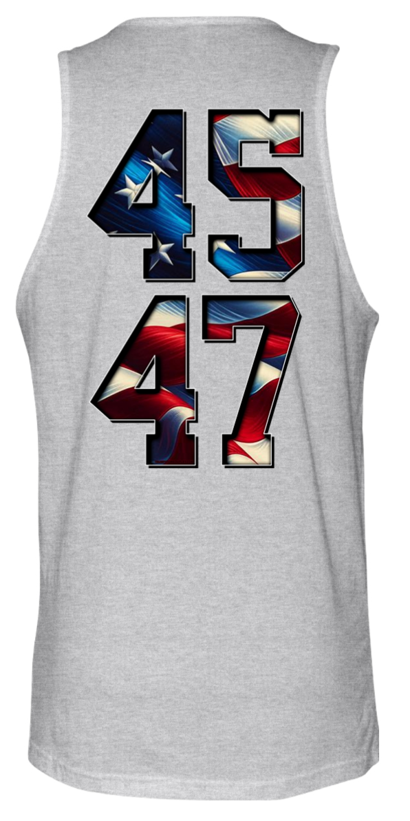 trump 47 tank top