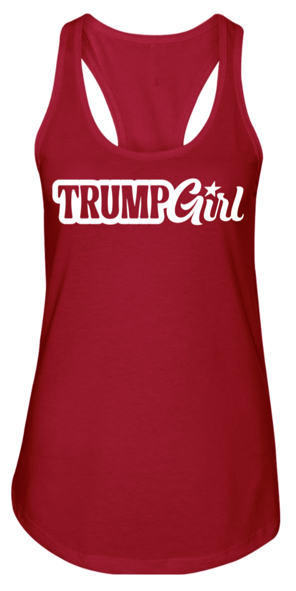 trump girl tank top