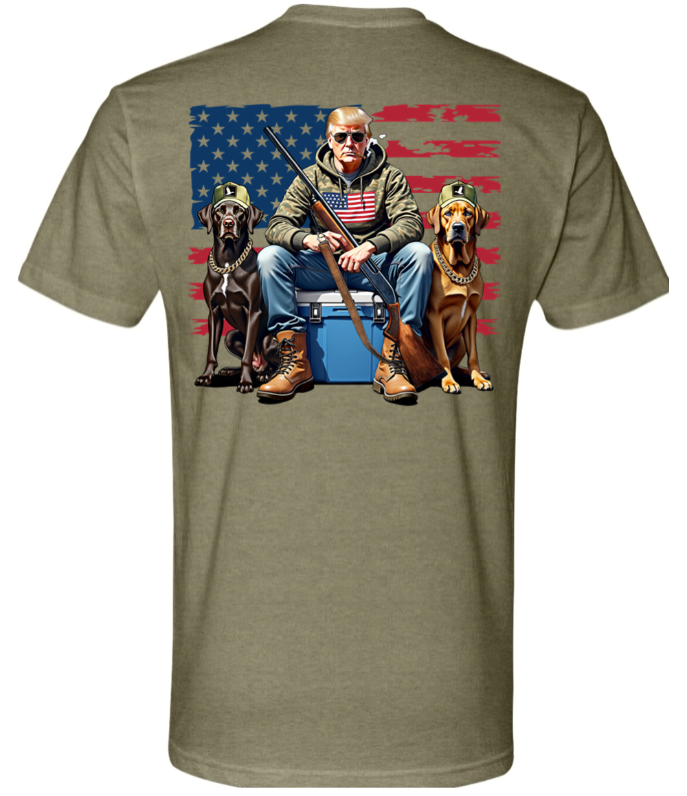 trump dog tshirt