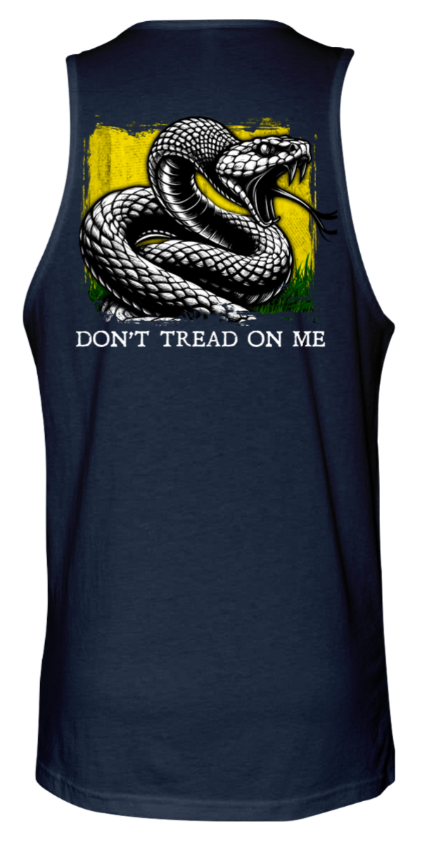 don't tread on me tank top
