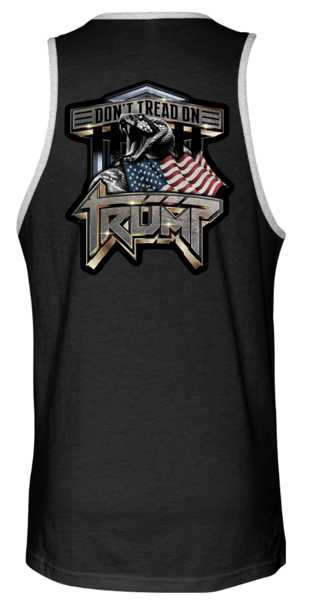 don't tread on trump tank top