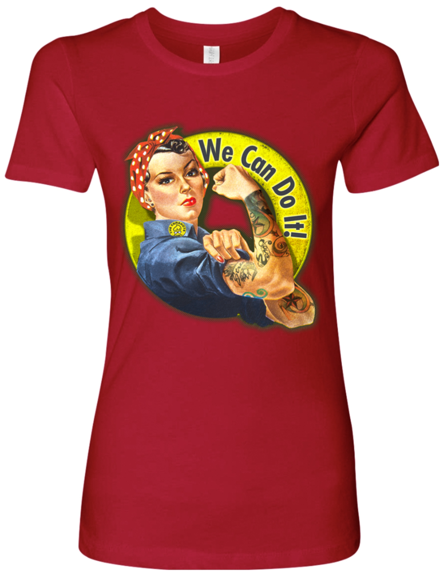 rosie the riviter tshirt