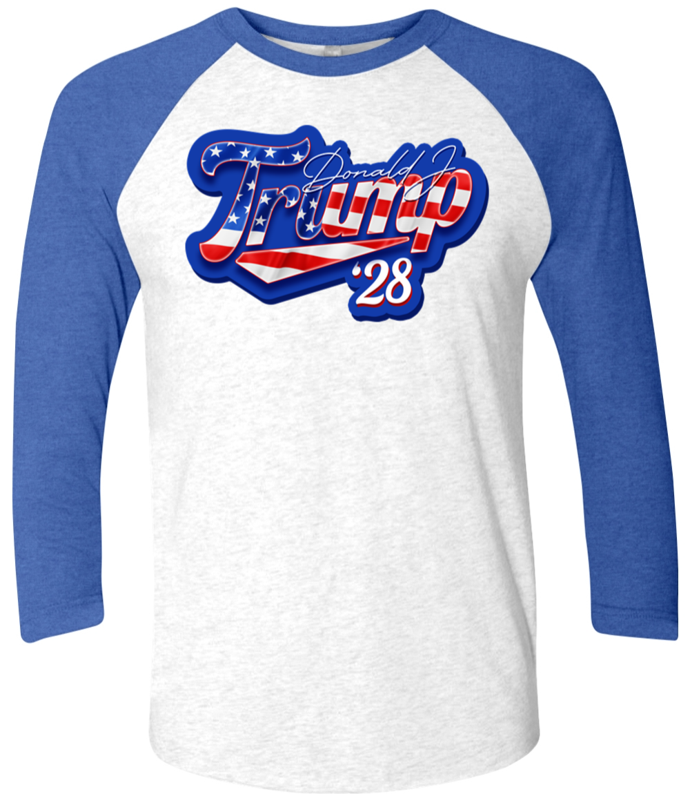Next Level brand
50/25/25 polyester/combed ringspun cotton/rayon
Classic baseball style raglan tee
Soft and thick enough you won't see through them and yet not so thick that you'll feel like it's heavy to wear
Comfortable around the neck and arms without being overly bulky everywhere else
You'll not find this original design any where else!