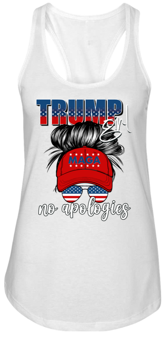 trump girl tank top