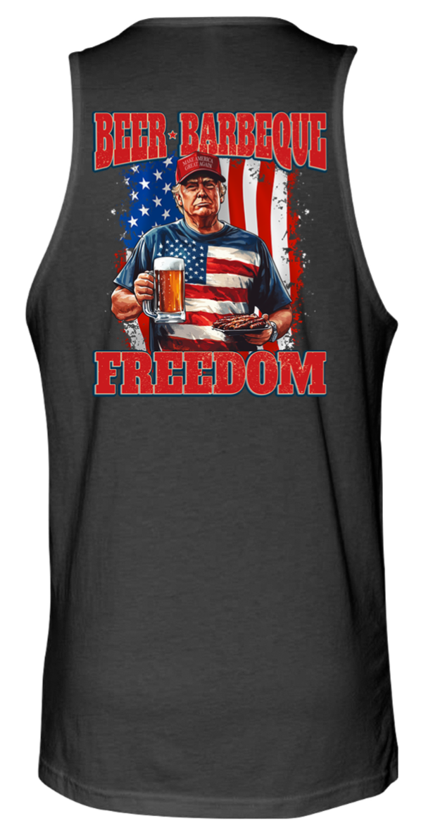 bbq trump tank top