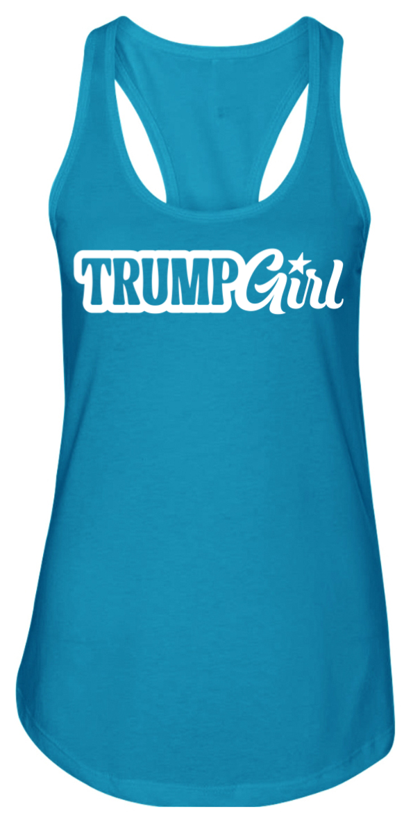 trump girl tank top