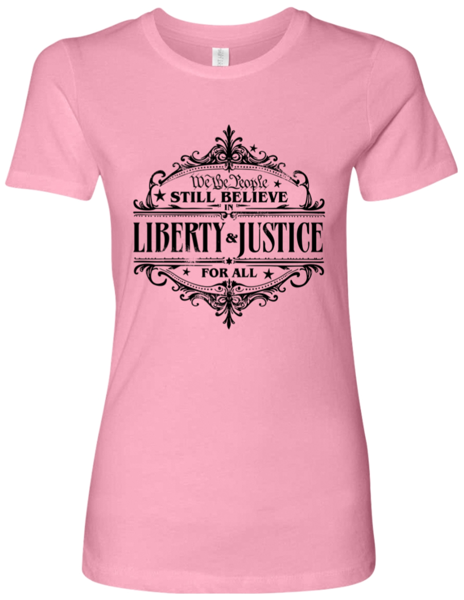 liberty and justice tee