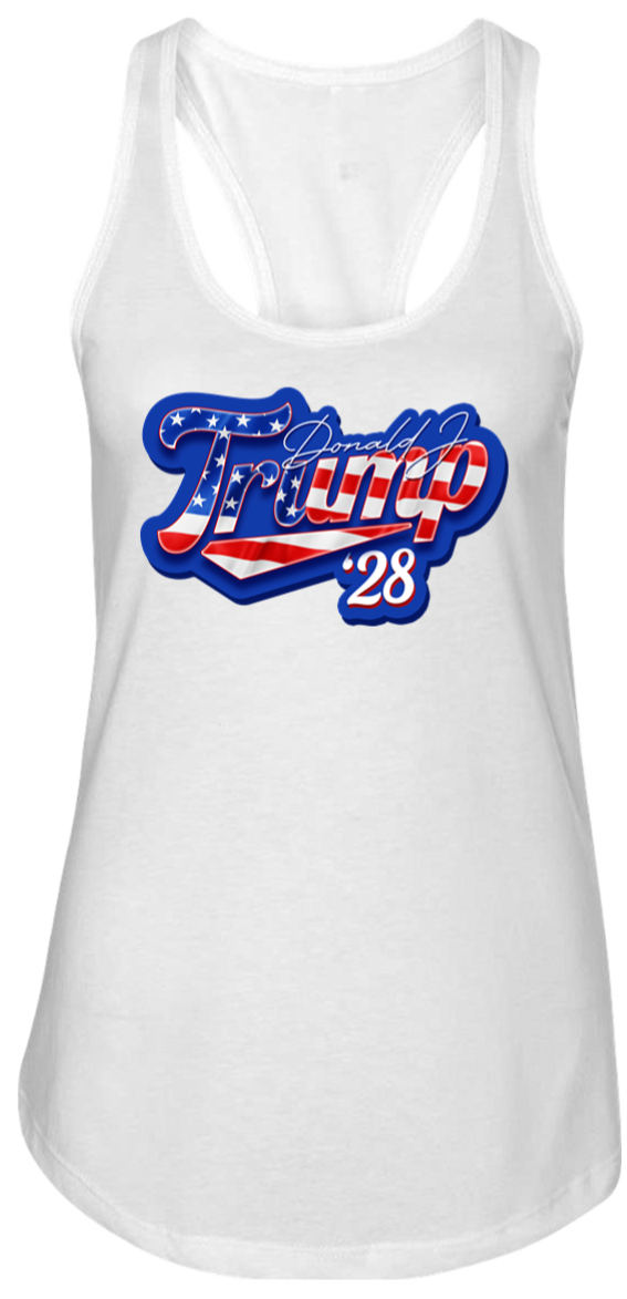trump 2028 tank top