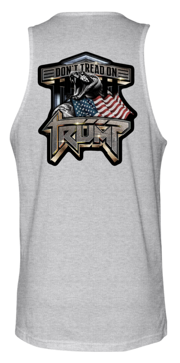 don't tread on trump tank top