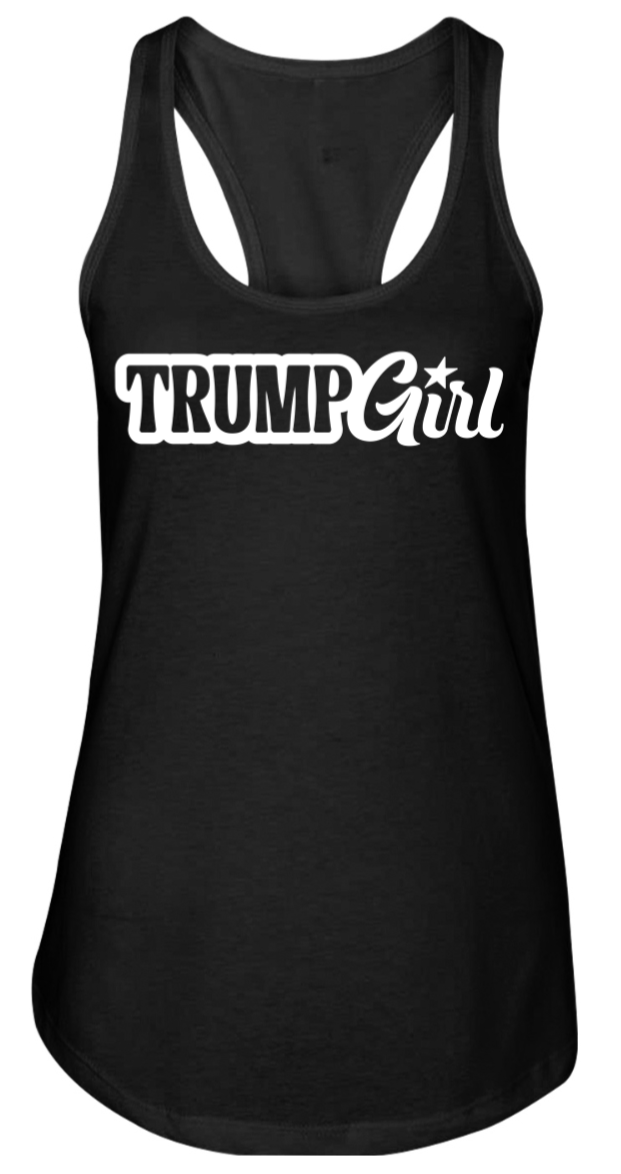 trump girl tank top