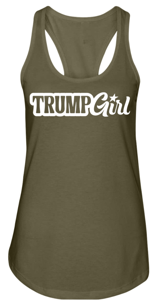 trump girl tank top