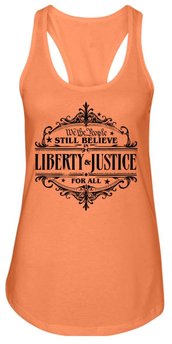 liberty and justice tank top