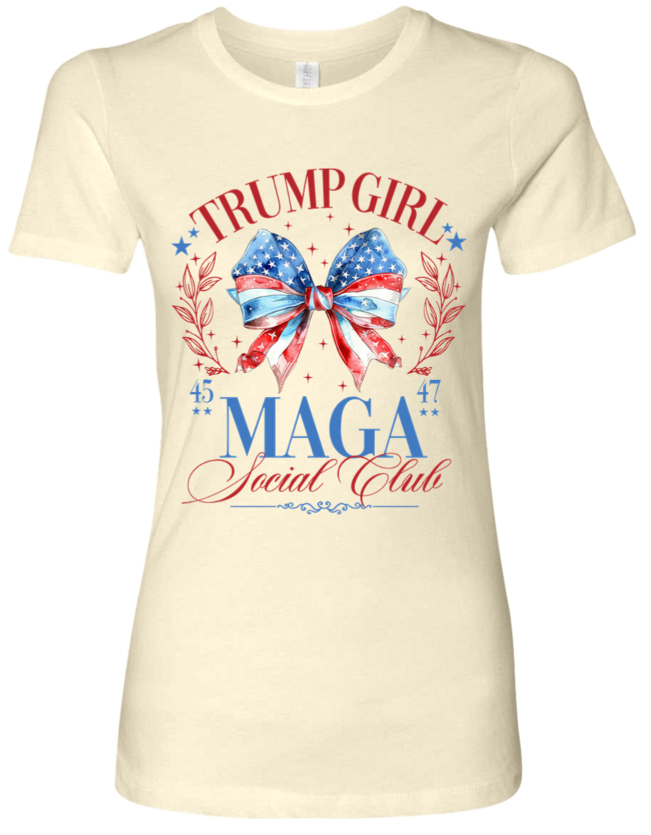trump girl maga tee