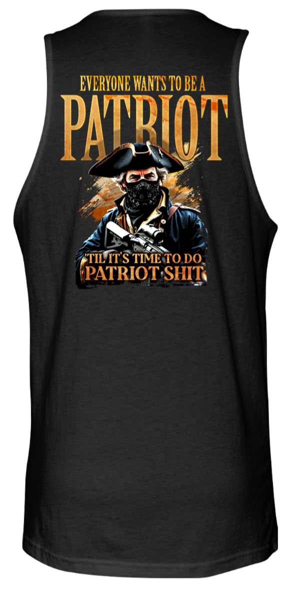 patriot shit tank top